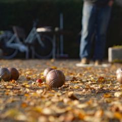 jeu de boules natuurcamping frankrijk