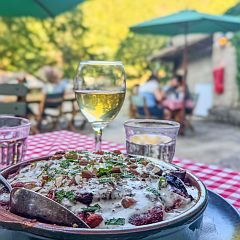 eten en drinken camping la gravouse zuid frankrijk